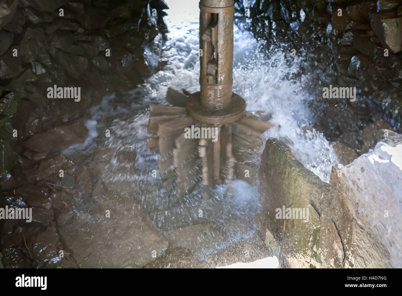 Water powered grain mill hires stock photography and images Alamy