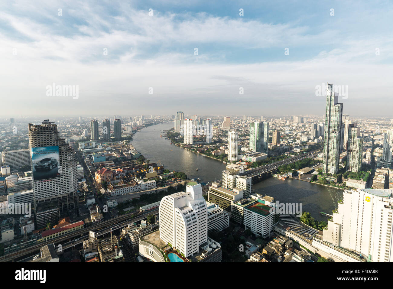 Bangkok, town overview Stock Photo - Alamy