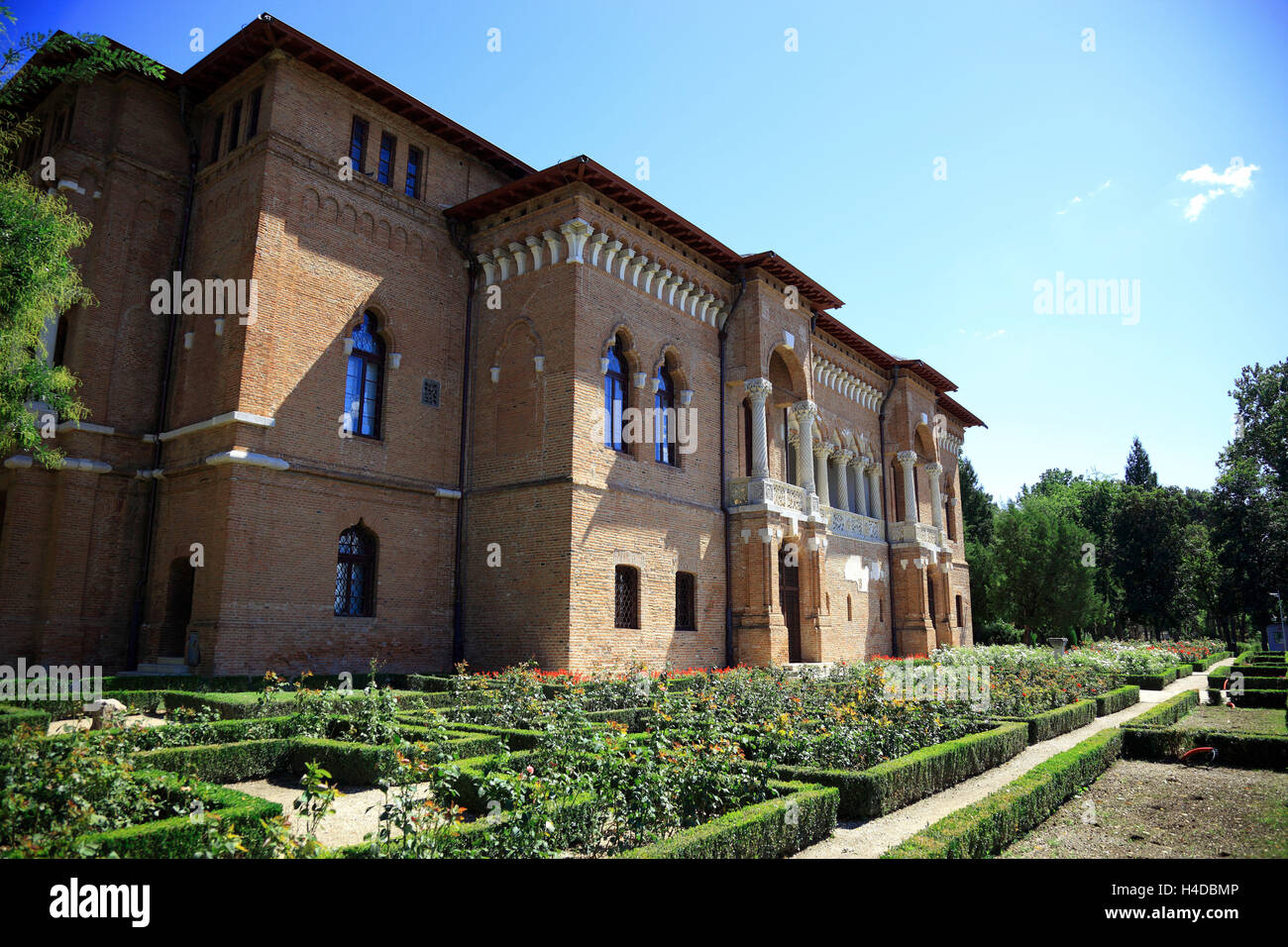 The Mogosoaia palace in the Brancoveanu style, Bucharest, Romania Stock Photo