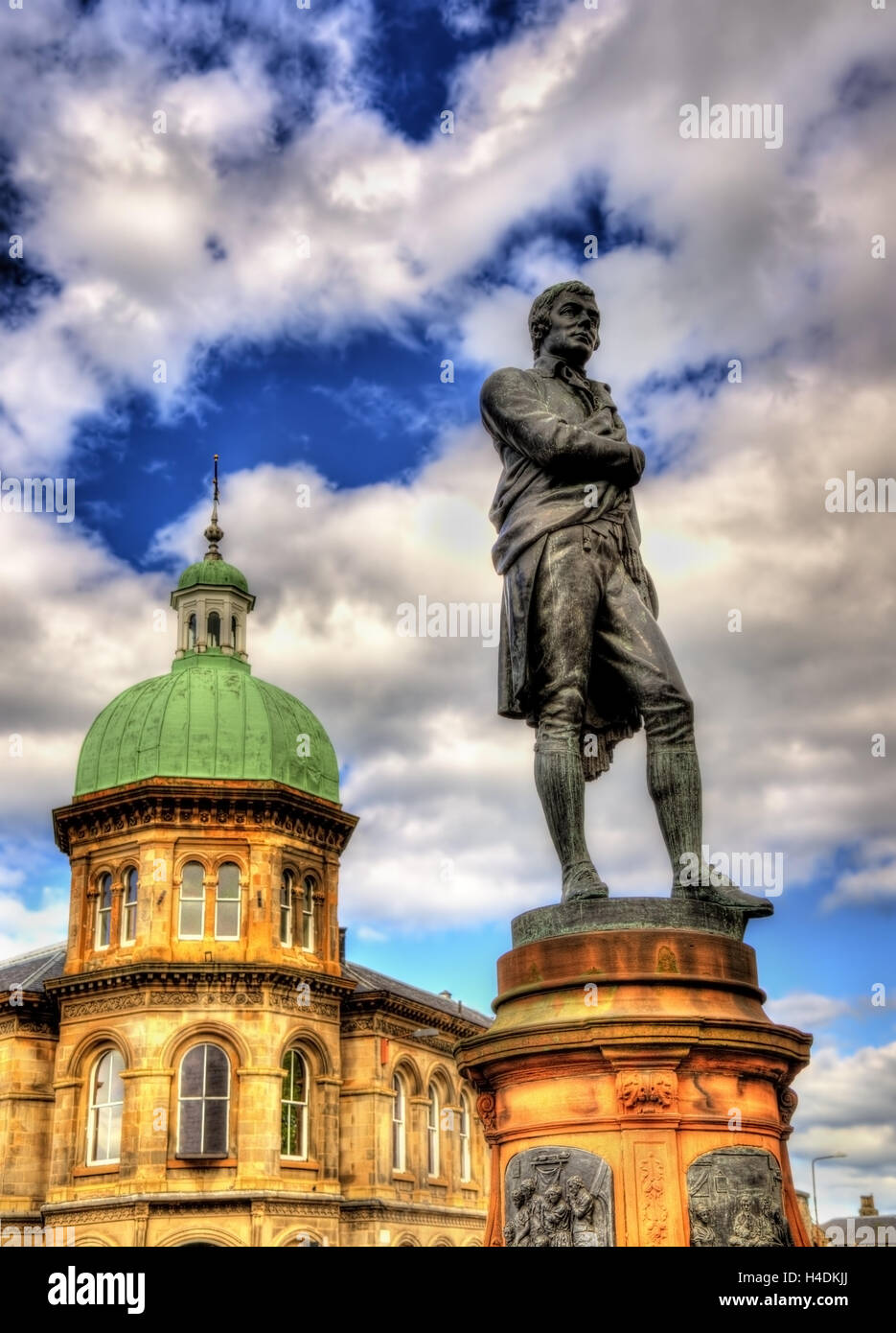 Robert burns silhouette hires stock photography and images Alamy