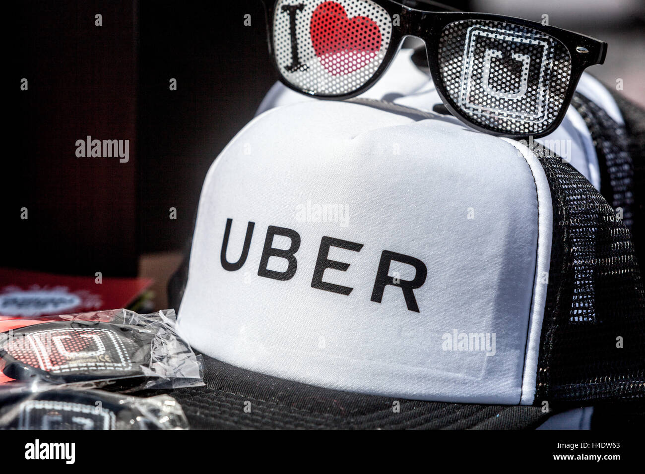 Promotional items, Uber Stock Photo