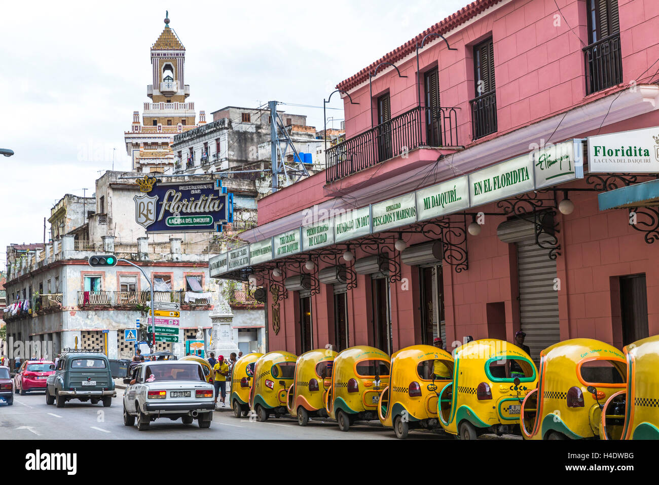 Kokus taxis, La Floridita, favorite bar Ernest Hemingway, Daiquiri