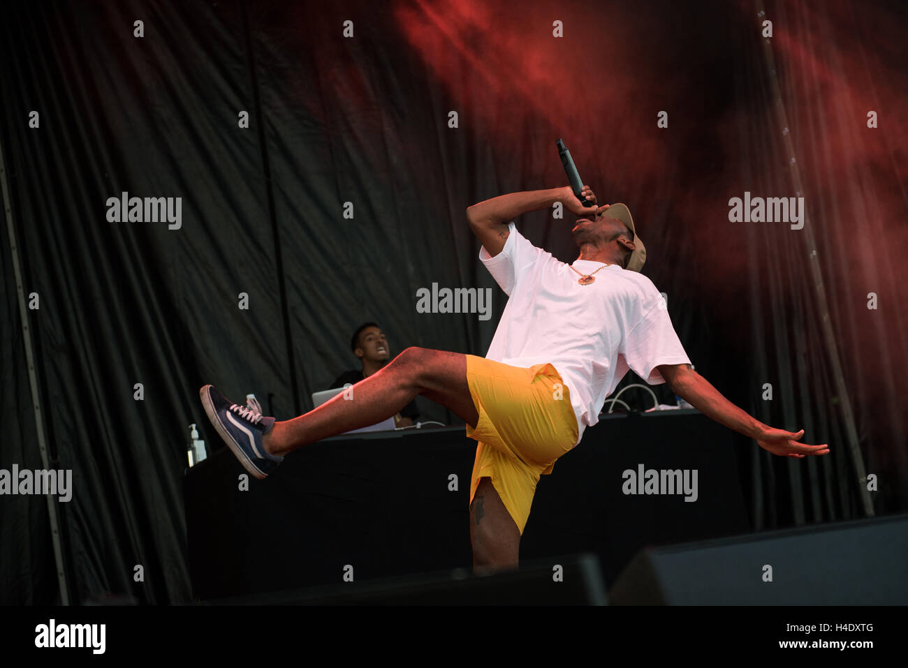 Tyler, The Creator performs at Riot Fest at the National Complex