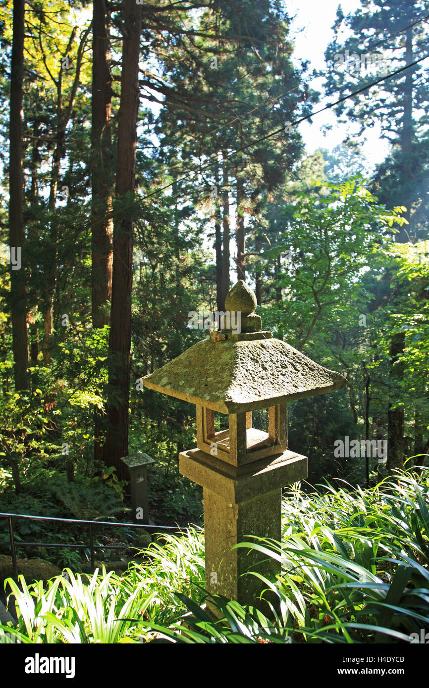 Japan, Yamagata prefecture, Yamadera, Risshakuji Temple Stock Photo