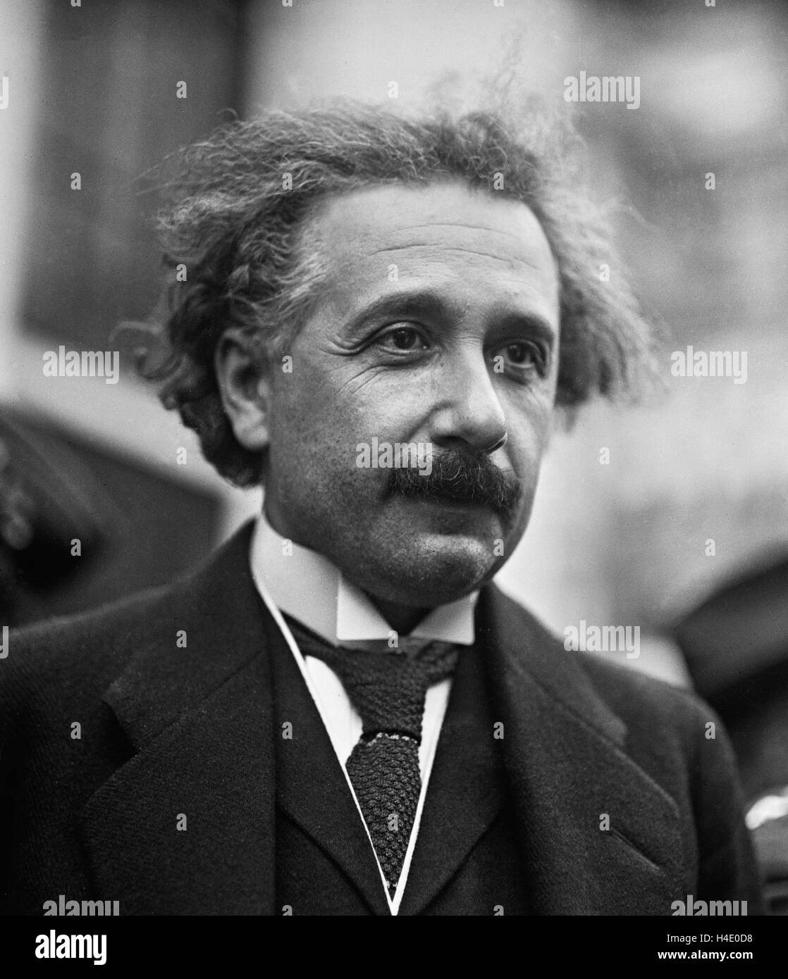 Albert Einstein (1879-1955) in Washington DC, c.1921-1923 Stock Photo
