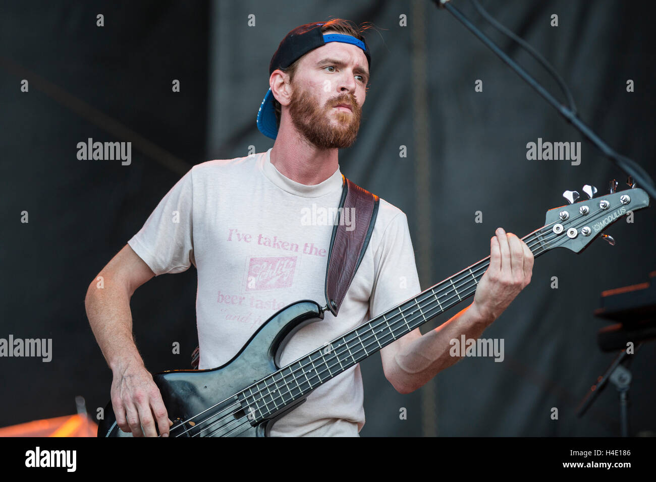 Moon Taxi performs at the 2016 Beale Street Music Festival at Tom Lee Park on April 30th, 2016  in Memphis, Tennessee Stock Photo
