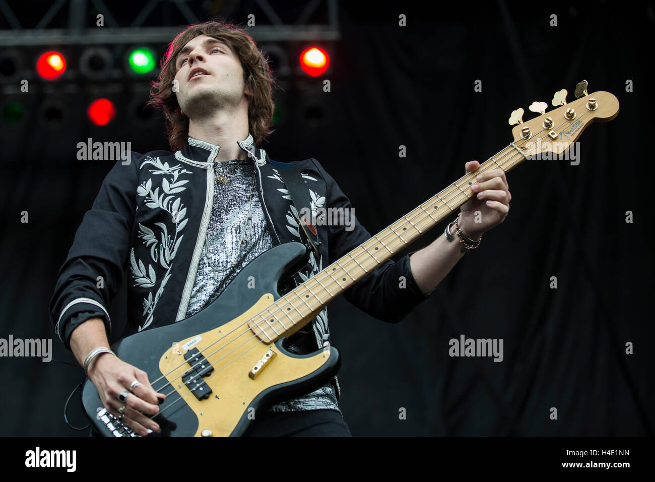 The Struts perform at the 2016 Beale Street Music Festival at Tom Lee Park on April 29th, 2016  in Memphis, Tennessee Stock Photo