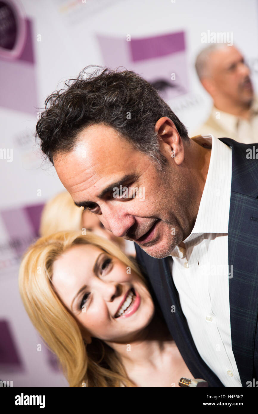 Isabella Quella and Brad Garrett attend Memory Alive’s 20th Annual