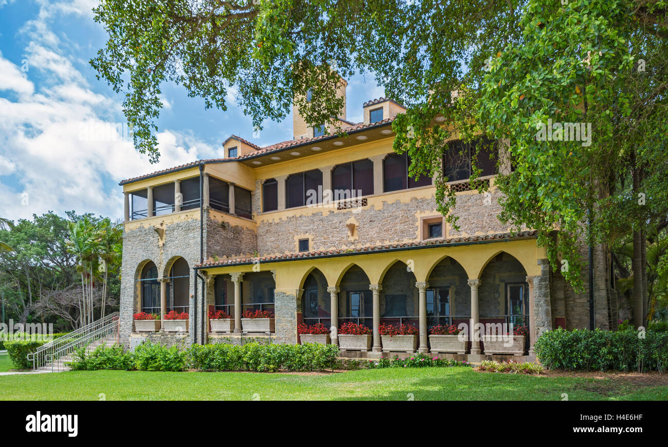 Florida, MaimiDade County, Palmetto Bay, The Deering Estate at Cutler