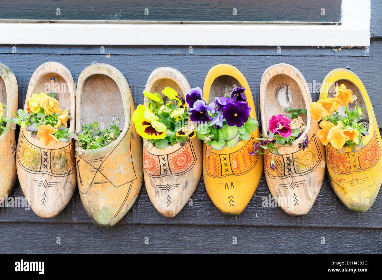 Traditional dutch shoes Stock Photo Alamy