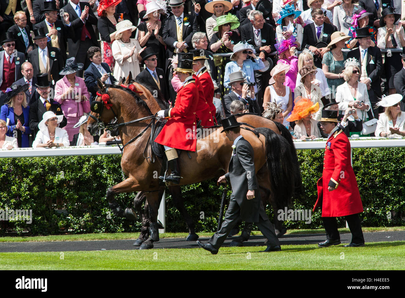 Royal Ascot,horse racing meeting.Popular event on social calendar