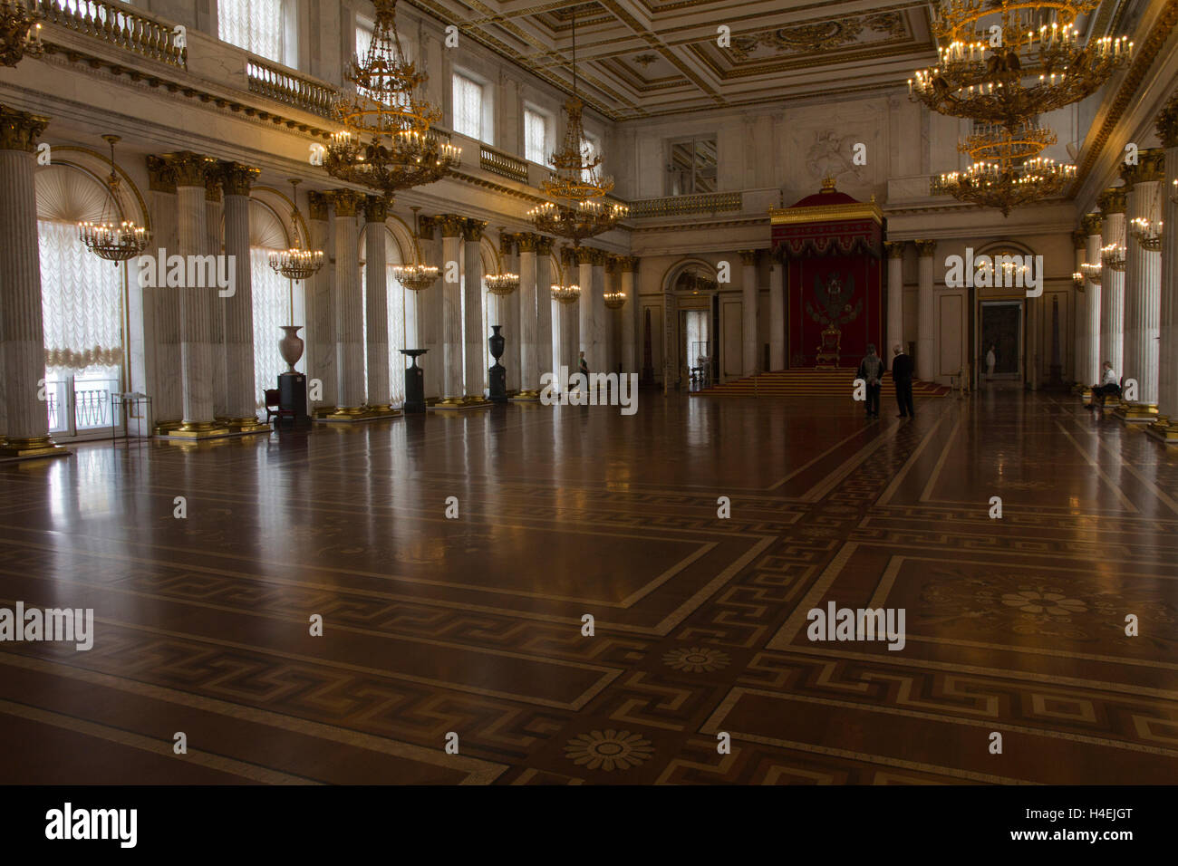 St. Hall (also known as the Large Throne Room) was the venue for