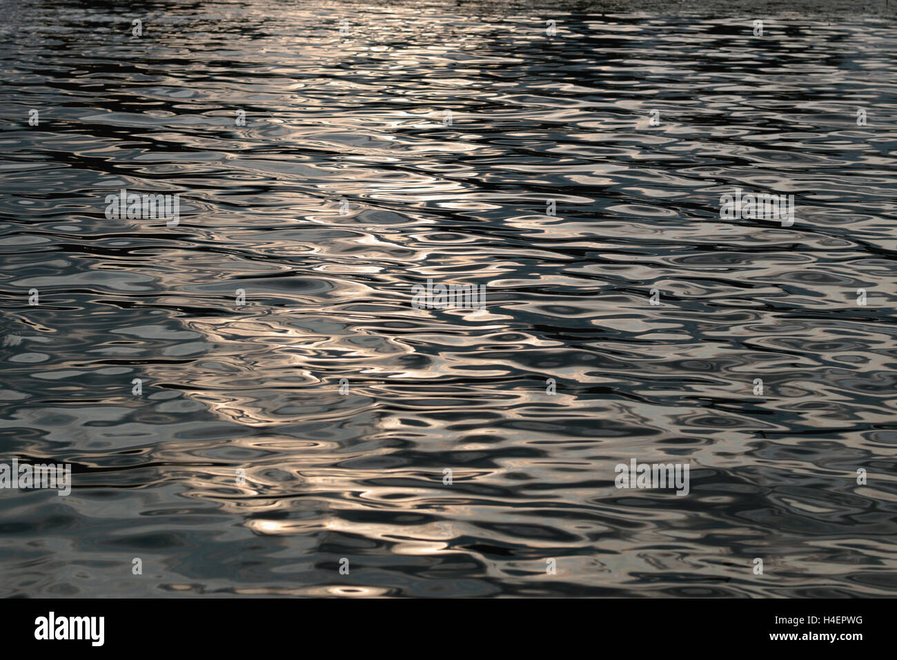 water texture sunset Stock Photo - Alamy