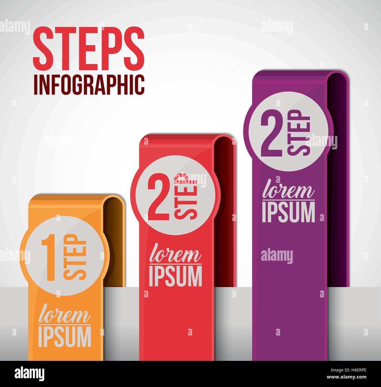 Includes Steps Steps options and infographic design Stock Vector Image & Art - Alamy