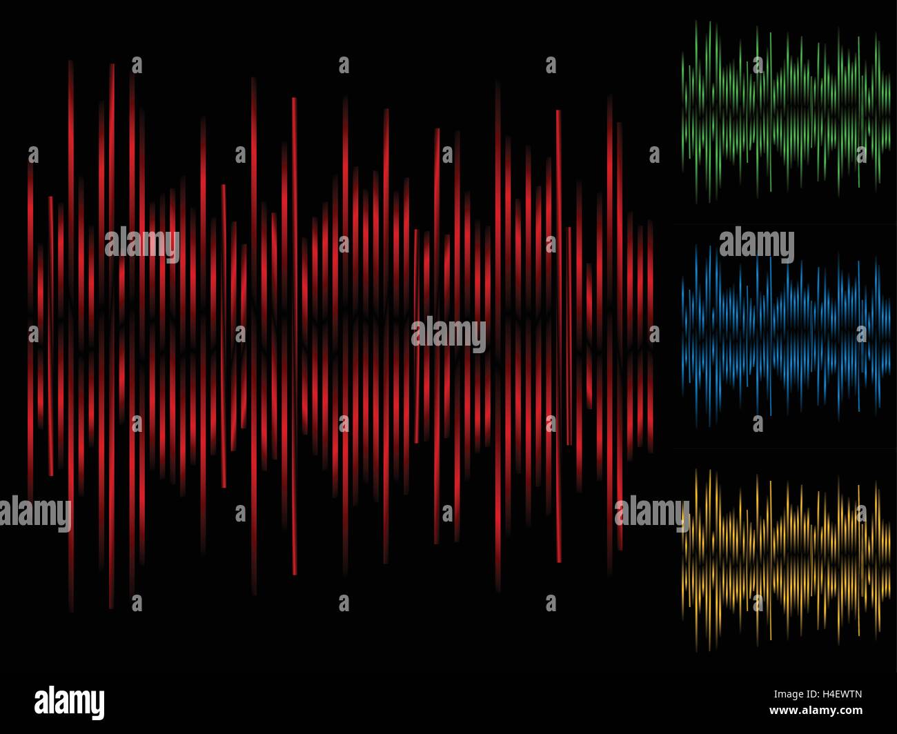 eq, equalizer element. bar chart, bar graph with irregular dynamic