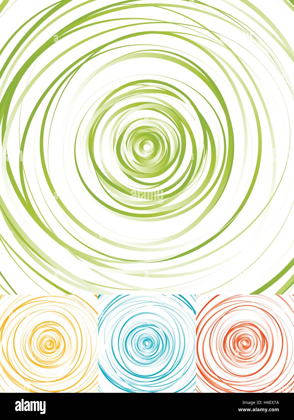 Radial circles abstract background. Spiral, vortex geometric pattern ...