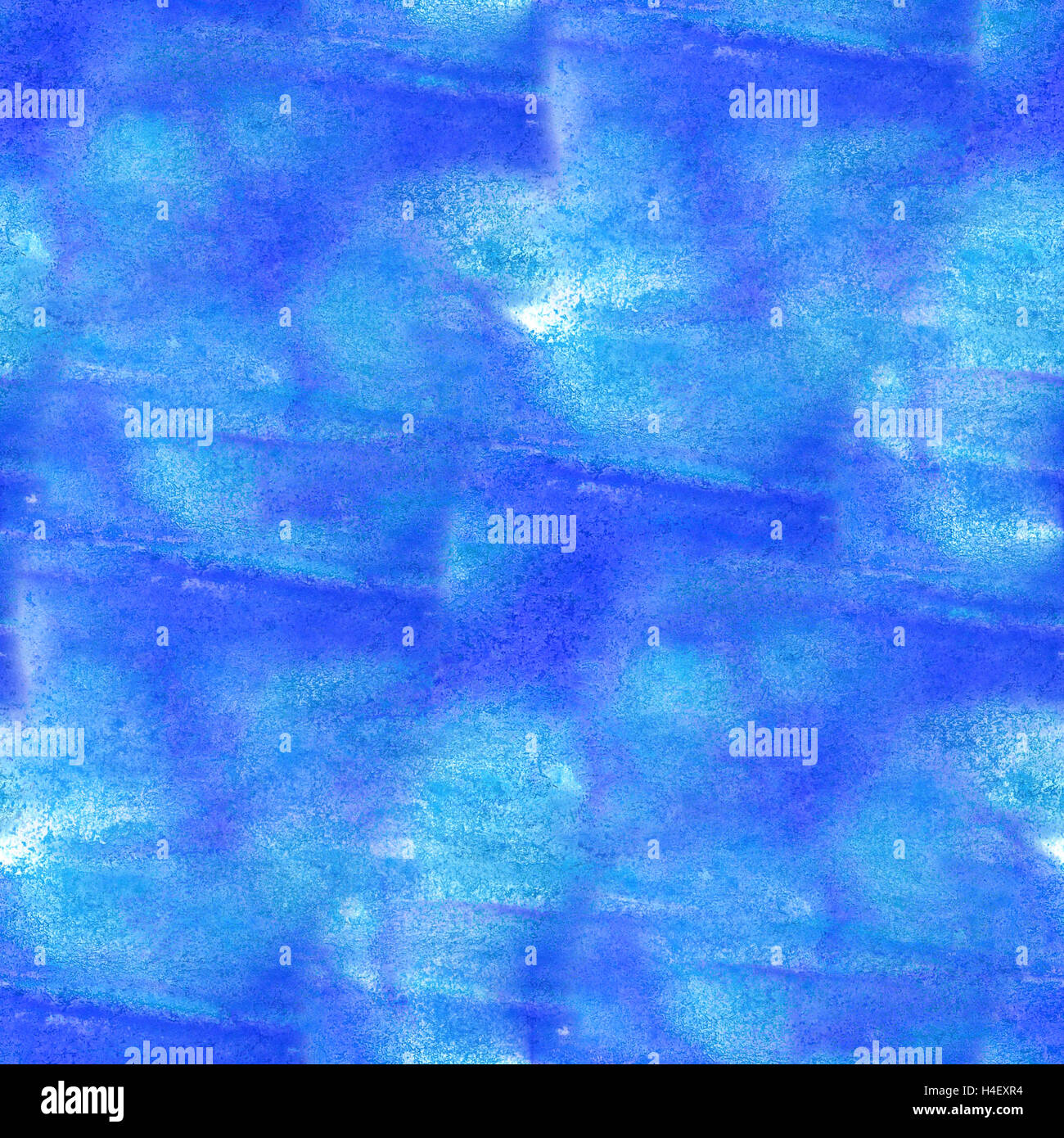 paint abstract water sea blue waves watercolor seamless texture hand ...
