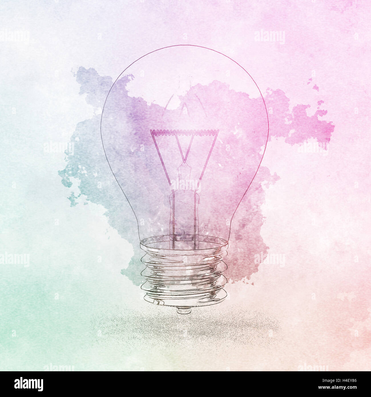 Inspiration or Inspirational Ideas as a Business Art Stock Photo - Alamy