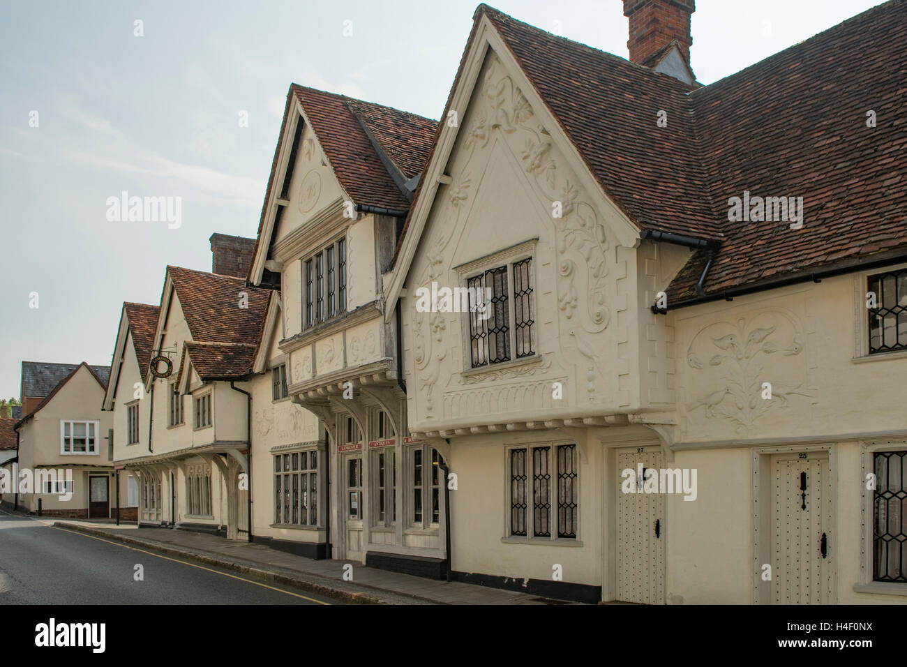Old Sun Inn, Church Street, Saffron Walden, Essex, England Stock Photo