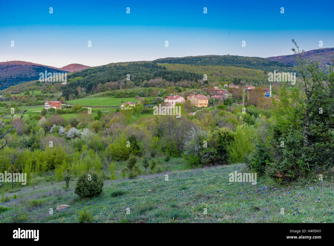 A village from Turkey Stock Photo