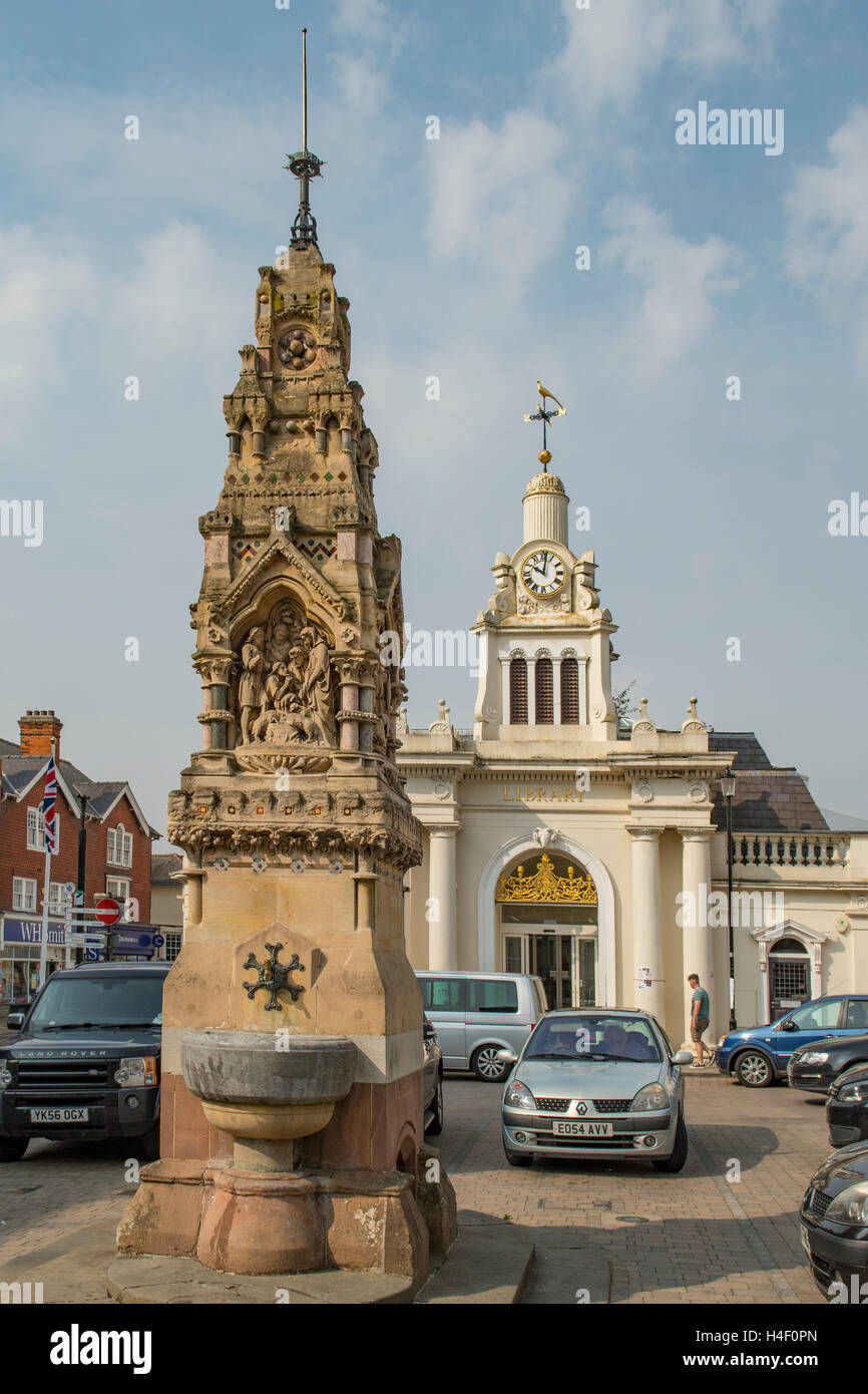 Market Cross in Market Square, Saffron Walden, Essex, England Stock Photo
