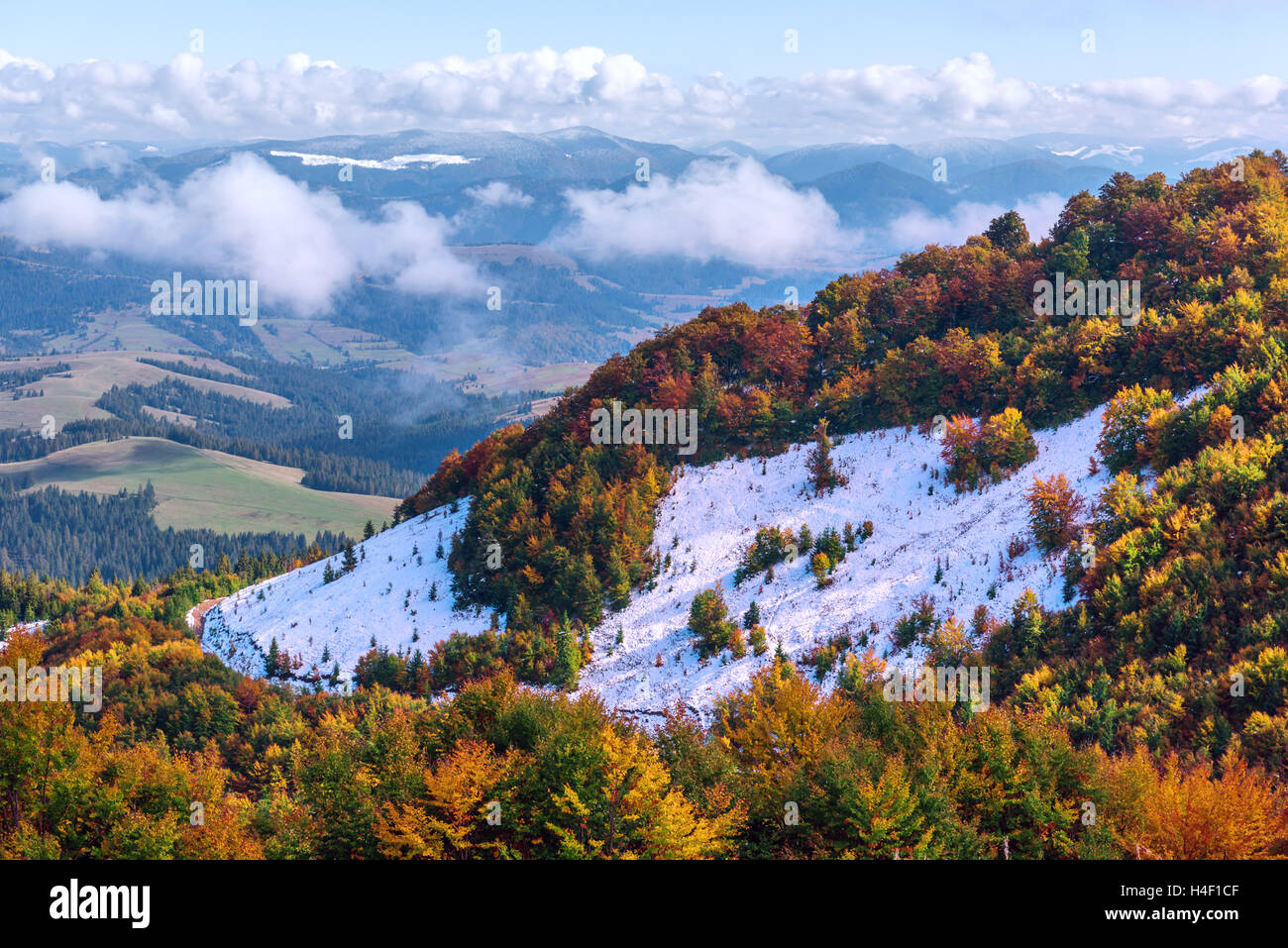 The first snow hi-res stock photography and images - Alamy