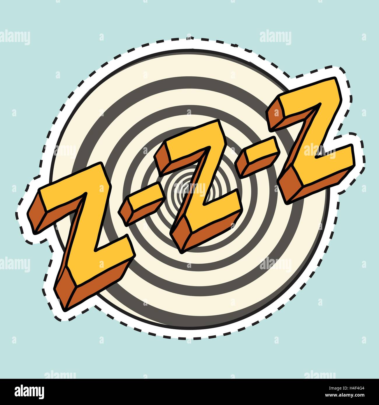 Zzz sound sleep and zumm Stock Vector Image & Art Alamy