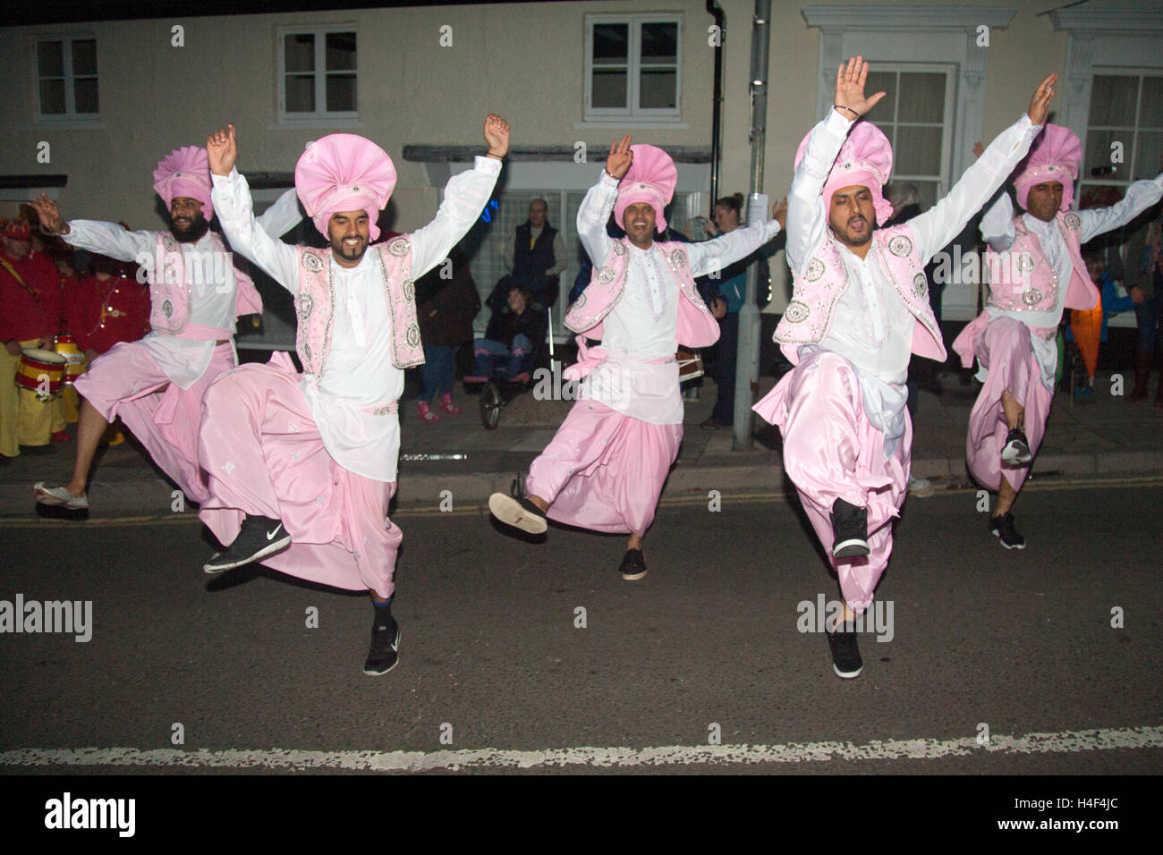 Wrotham Village festival of light and music Kent England UK Stock Photo Alamy