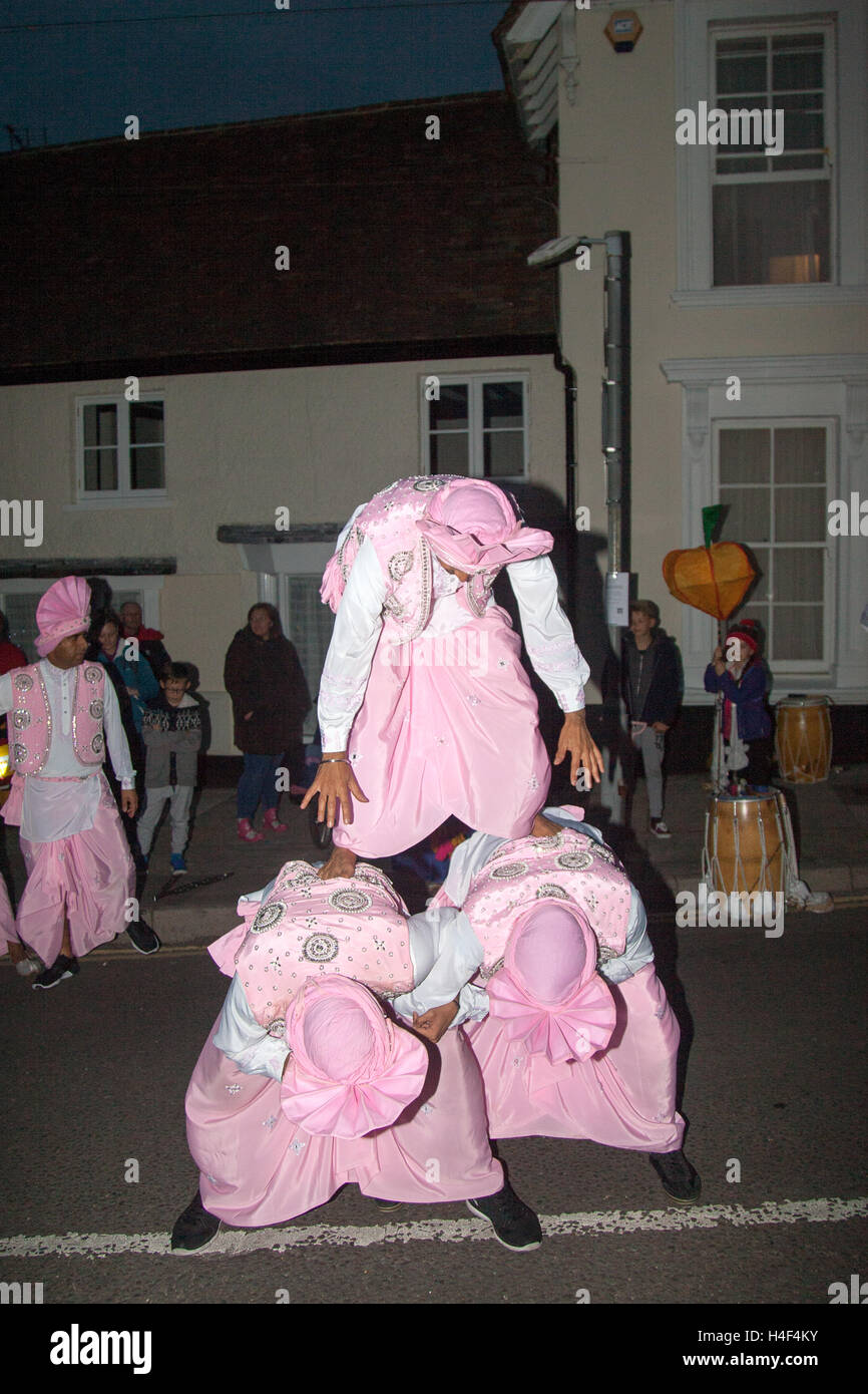 Wrotham Village festival of light and music Kent England UK Stock Photo Alamy