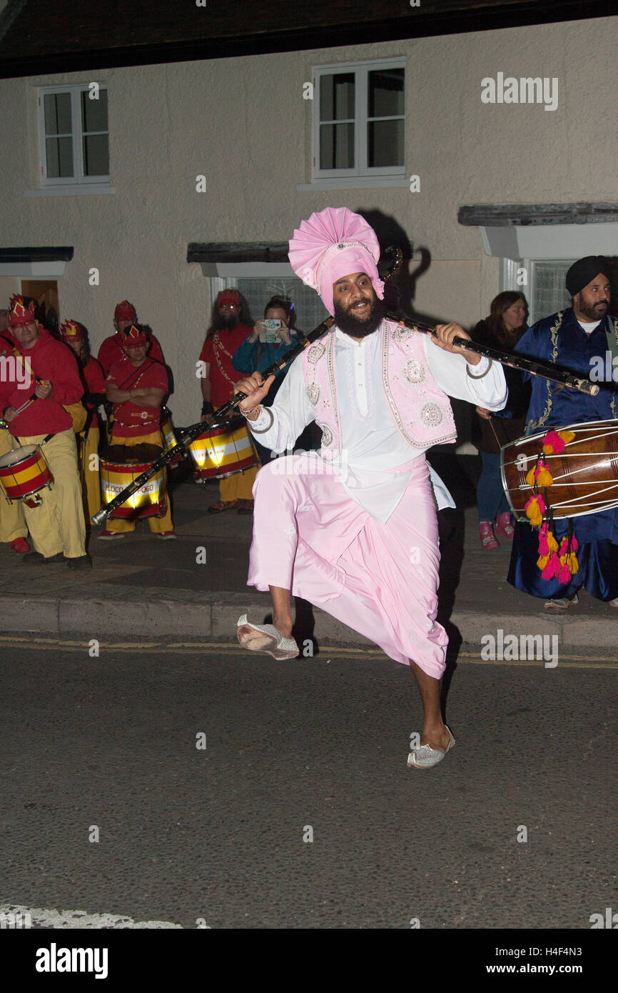 Wrotham Village festival of light and music Kent England UK Stock Photo Alamy