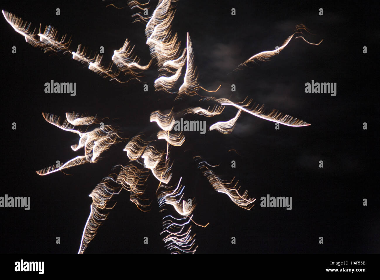 Wrotham Village festival of light and music Kent England UK Stock Photo