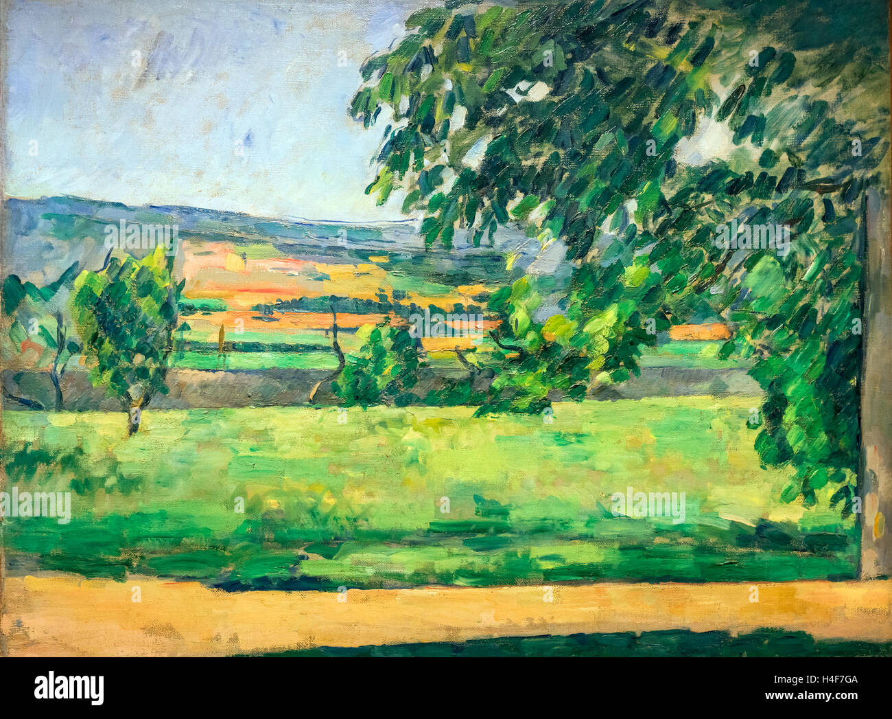 Painting by Paul Cezanne, Musee Granet, Aix-en-Provence, Bouches-du-Rhone  department, Provence-Alpes-Cote d'Azur, France Stock Photo - Alamy