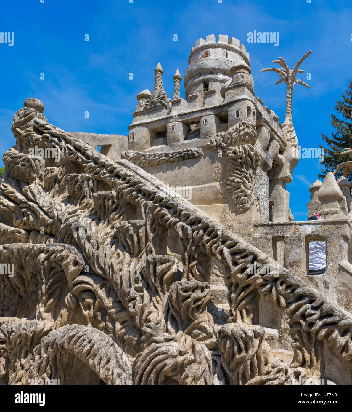 Le Palais ideal, Ideal Palace by Ferdinand Cheval, Hauterives, Drome ...