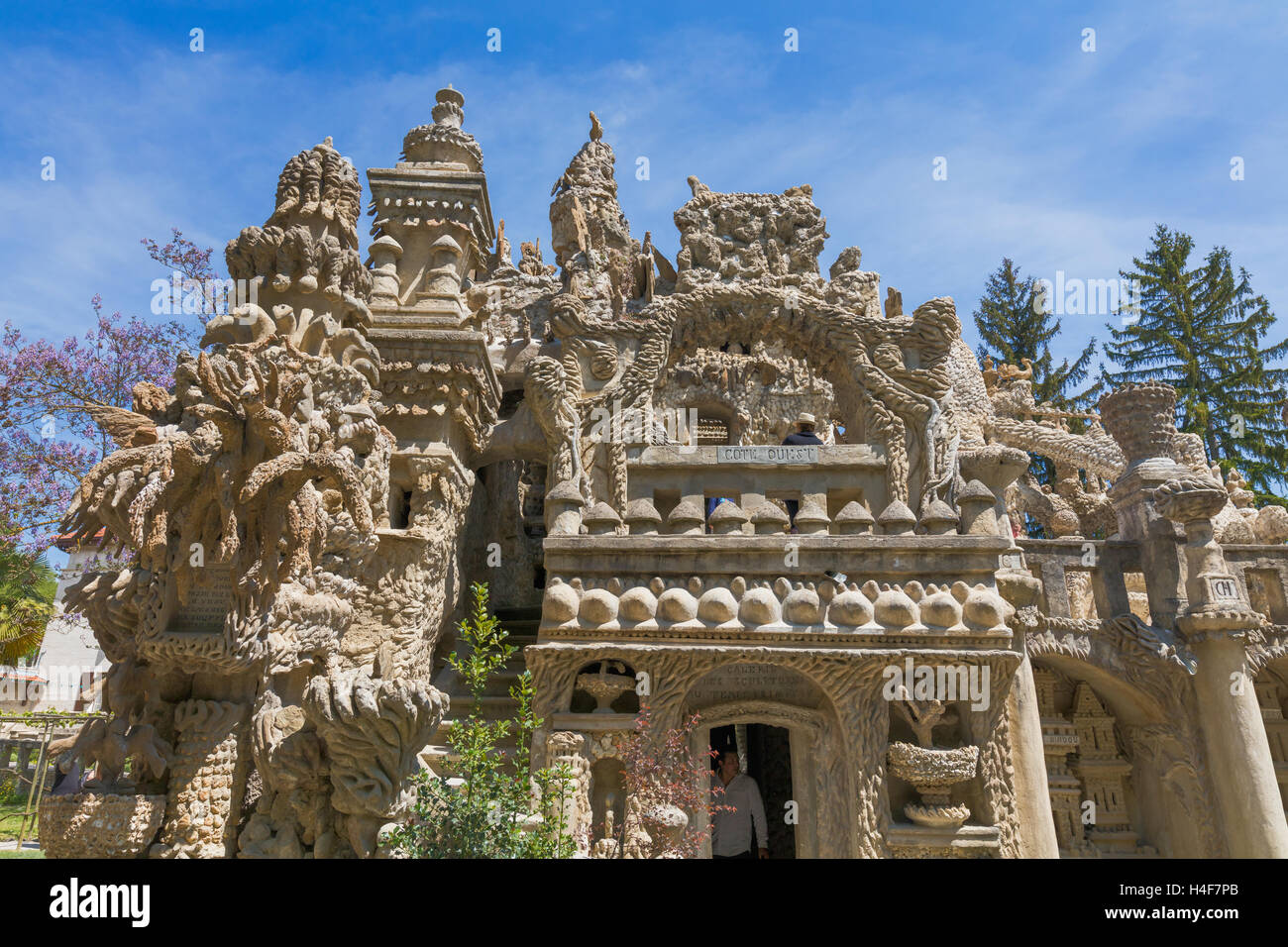 Le Palais Ideal Ideal Palace By Ferdinand Cheval Hauterives Drome Le Palais Ideal Ideal Palace By Ferdinand Cheval Hauterives Drome