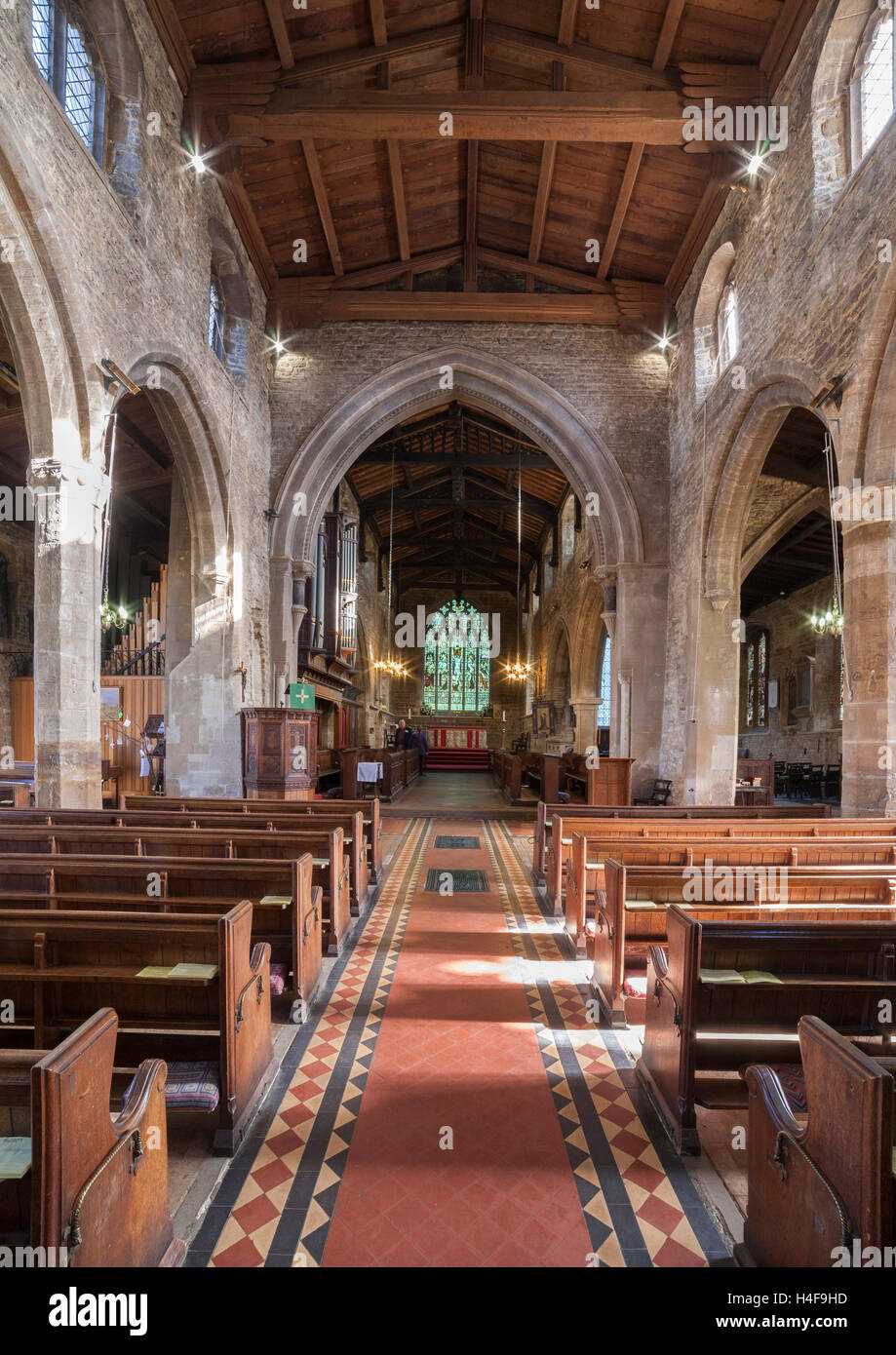 St Lawence church, Towcester, Northamptonshire, U.K. Stock Photo