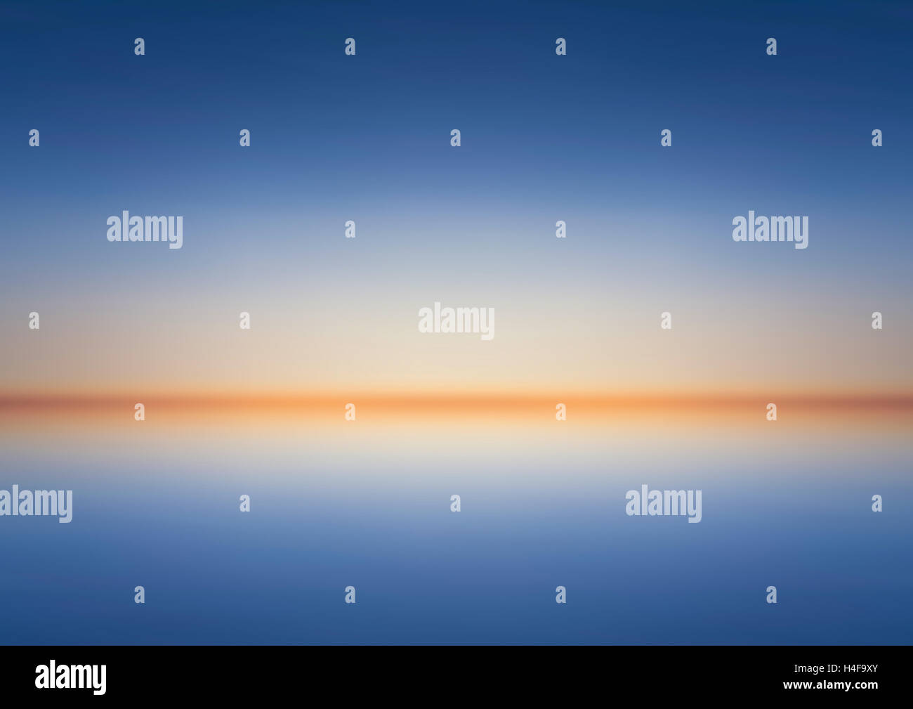 clear sunset sky background - sunset color sky Stock Photo