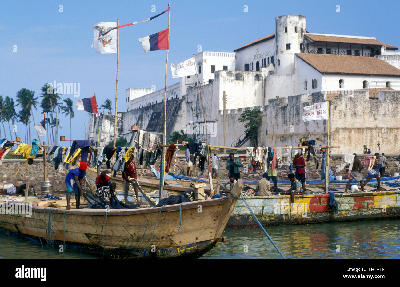 elmina castle ghana Stock Photo