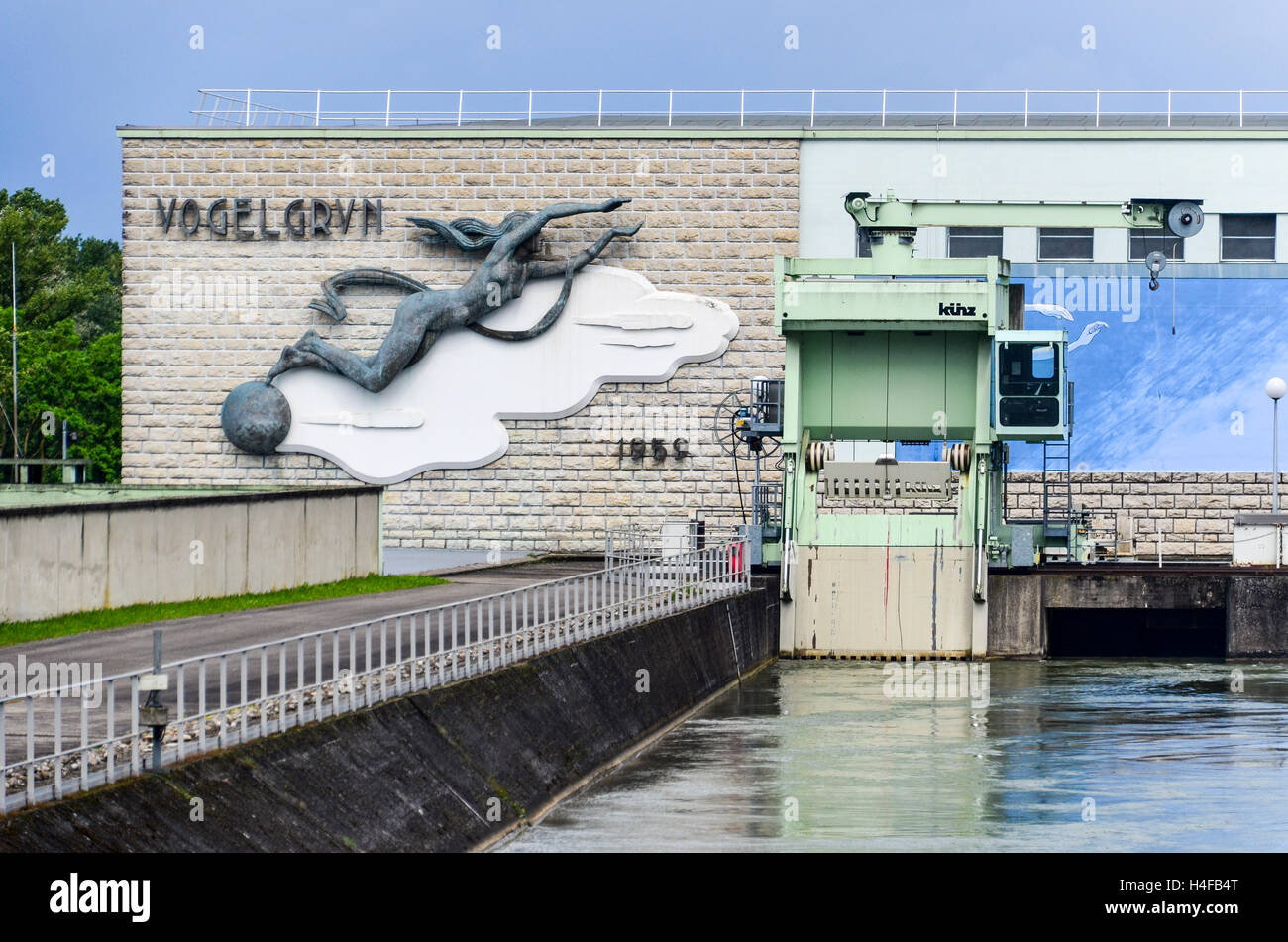 Vogelgrun hydro power plant hires stock photography and images Alamy