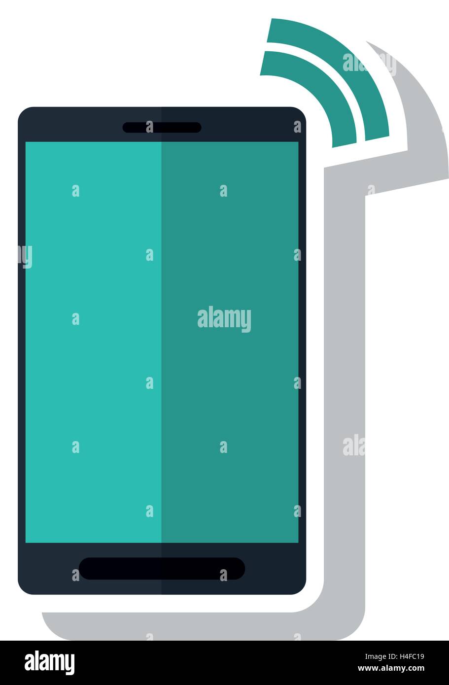 Isolated smartphone device design Stock Vector Image & Art - Alamy