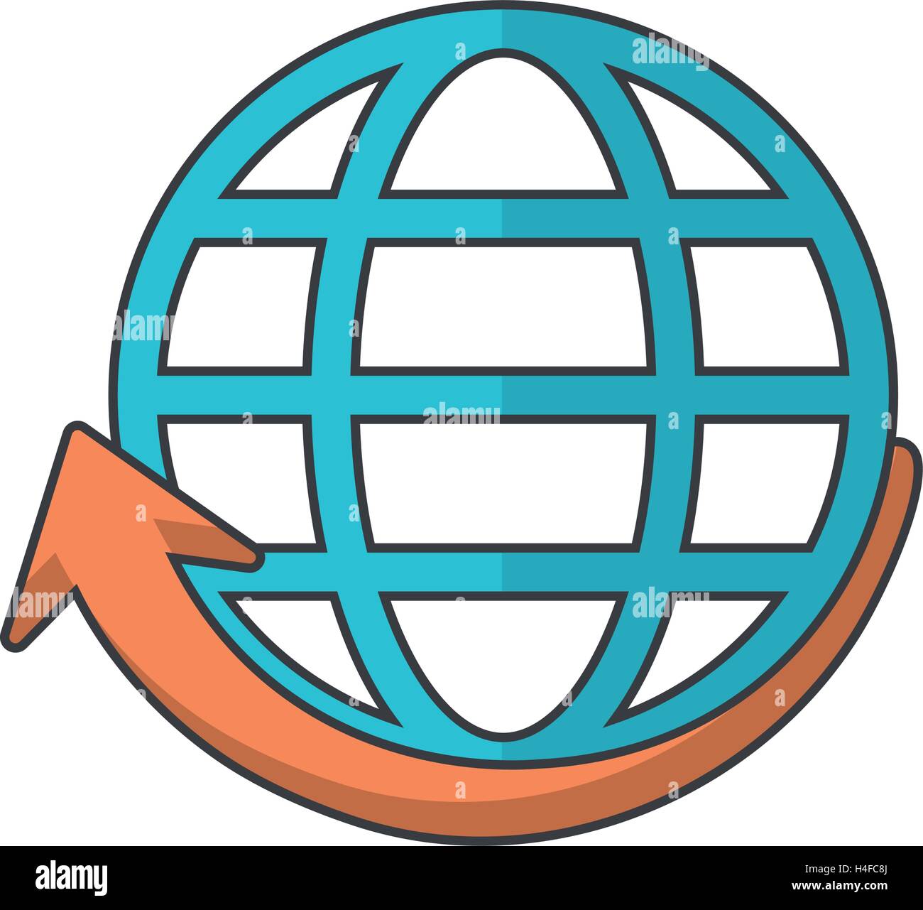 Sphere and global communication design Stock Vector Image & Art Alamy