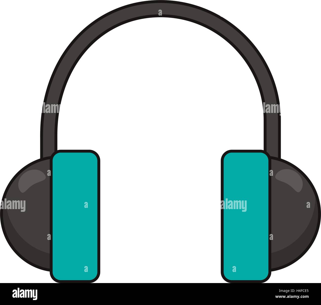 Isolated Headphone device design Stock Vector Image & Art - Alamy