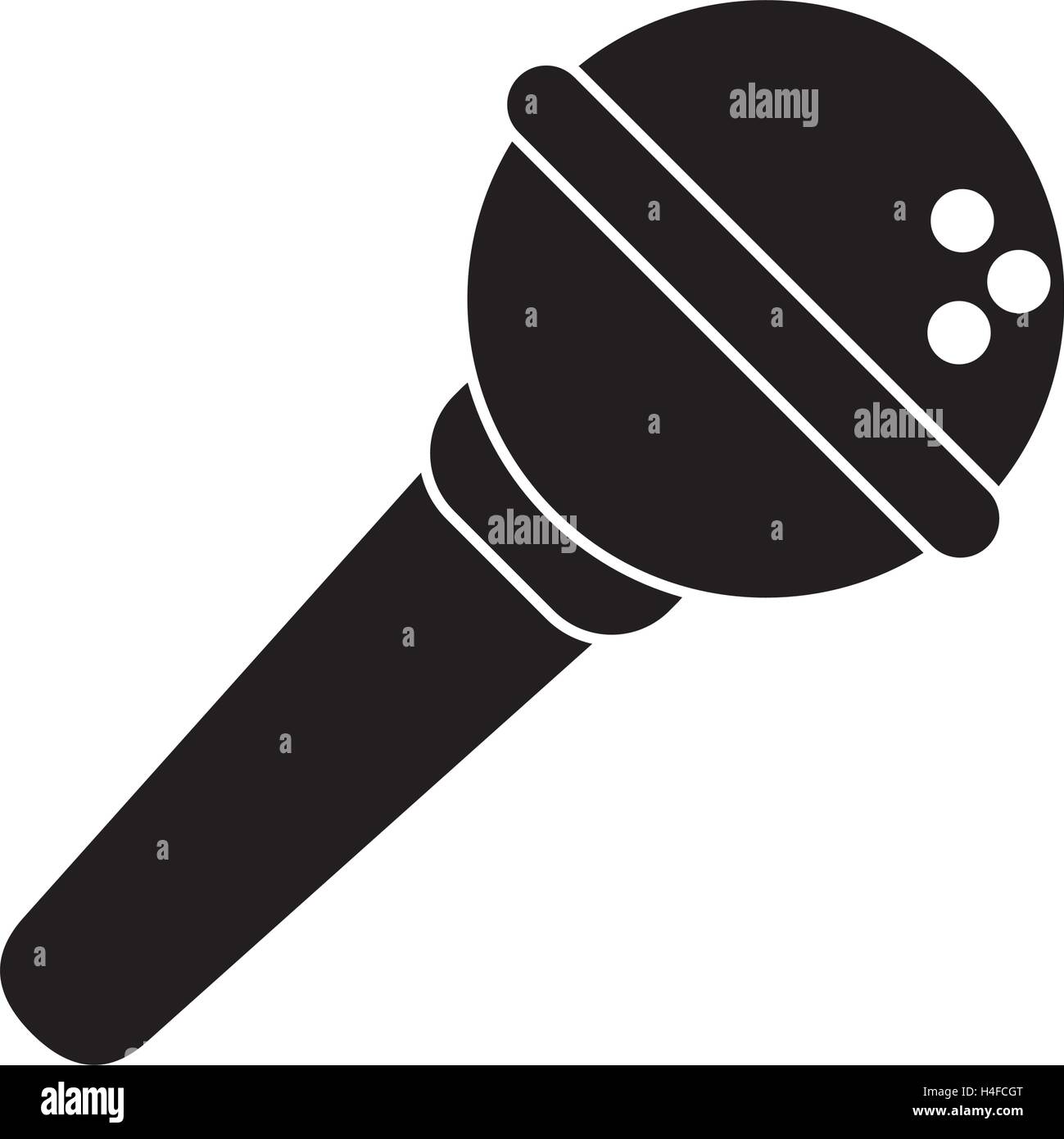 Isolated microphone device design Stock Vector Image & Art - Alamy