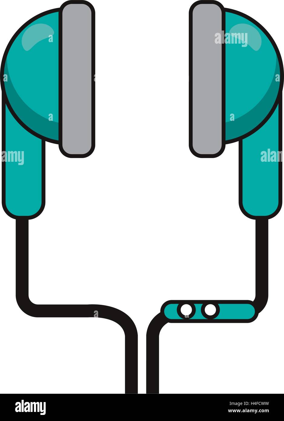 Isolated Headphone device design Stock Vector Image & Art - Alamy