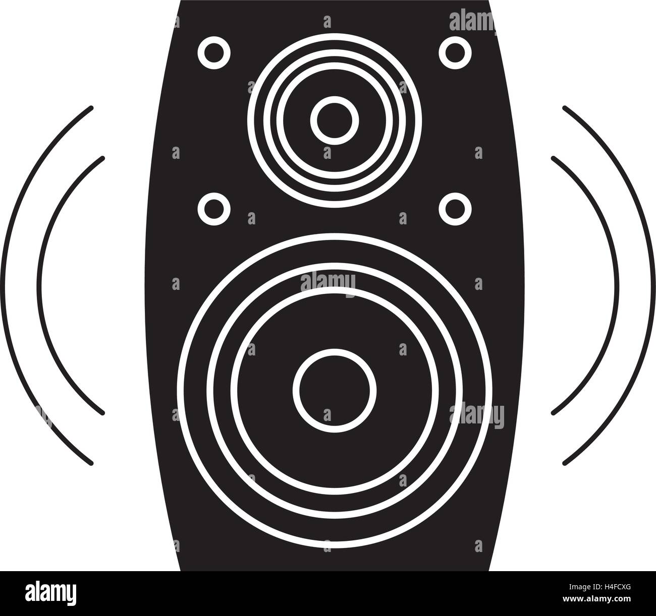 Isolated speaker device design Stock Vector Image & Art - Alamy