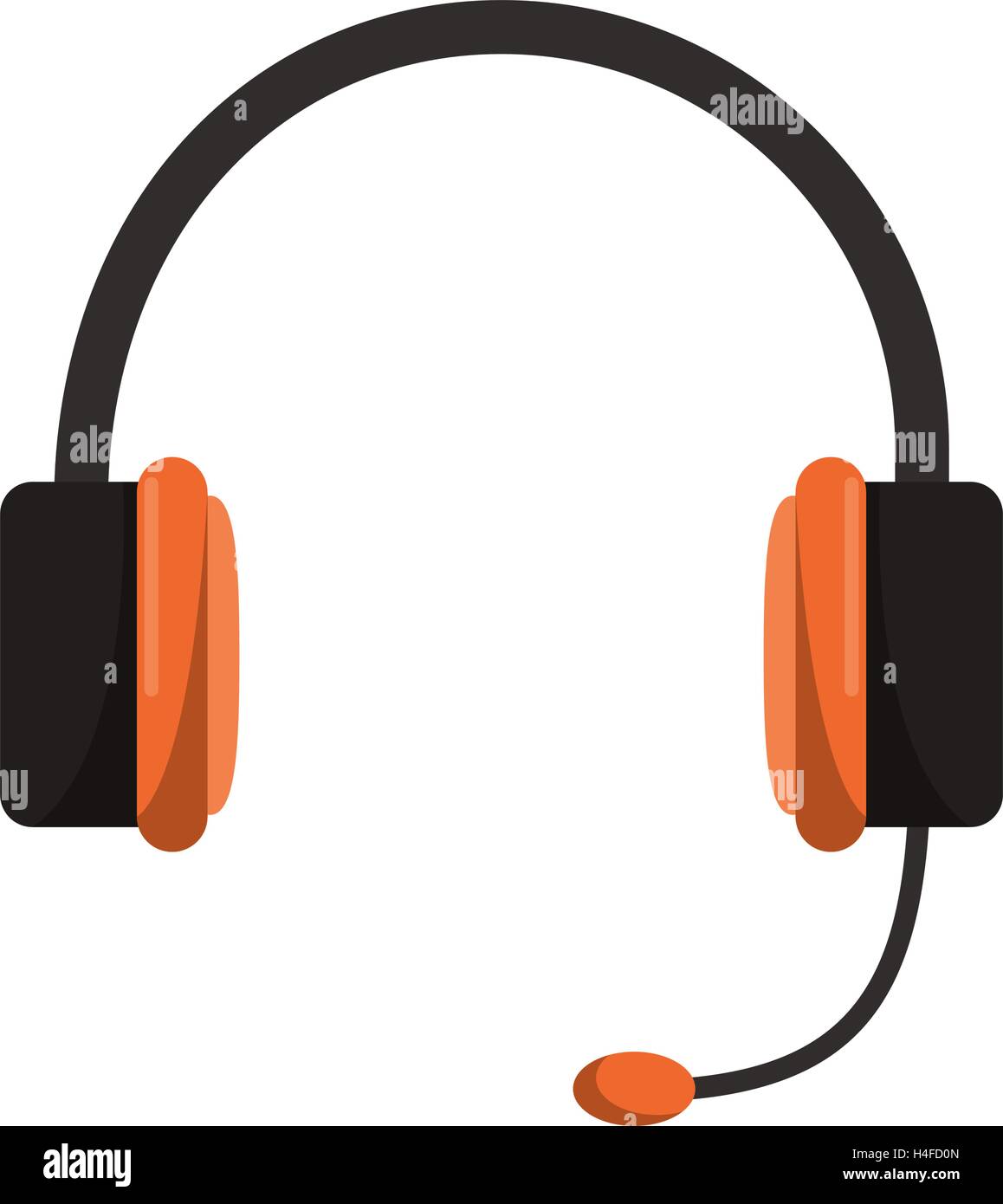 Isolated Headphone device design Stock Vector Image & Art - Alamy