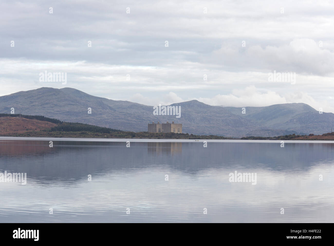 The Decommissioned Trawsfynydd Nuclear Power Station, Snowdonia ...