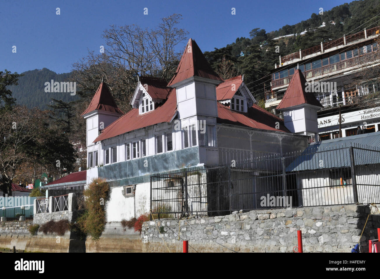 Nainital house hires stock photography and images Alamy