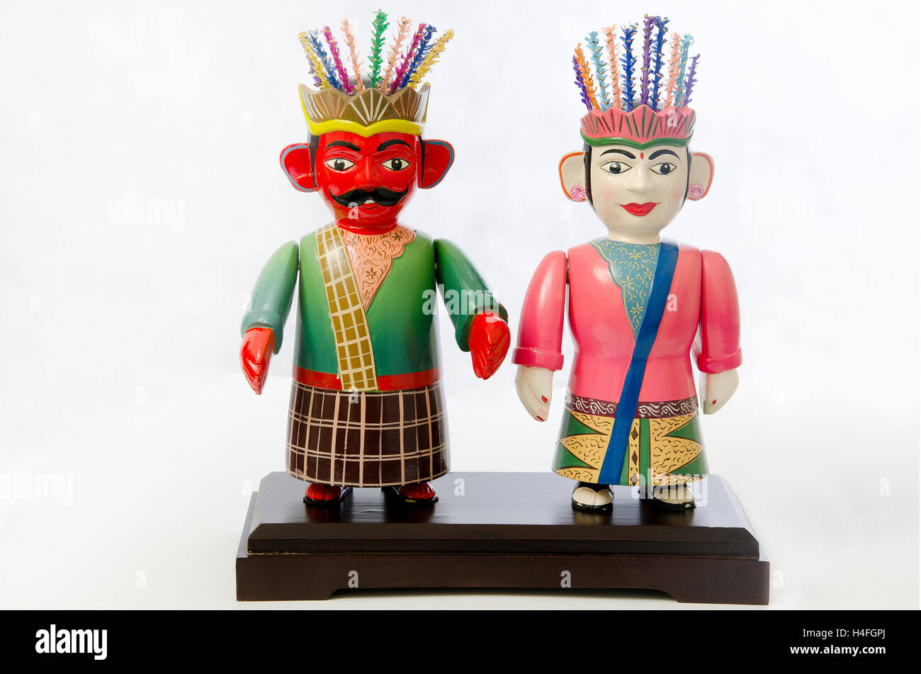 Ondel Ondel A Traditional Jakarta Icon Stock Photo 123273658 Alamy