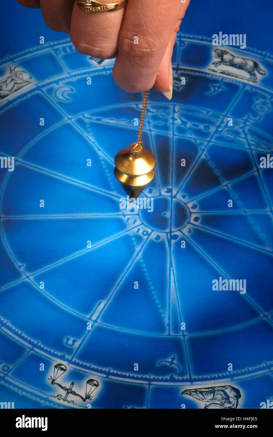 astrology and divination concept Stock Photo