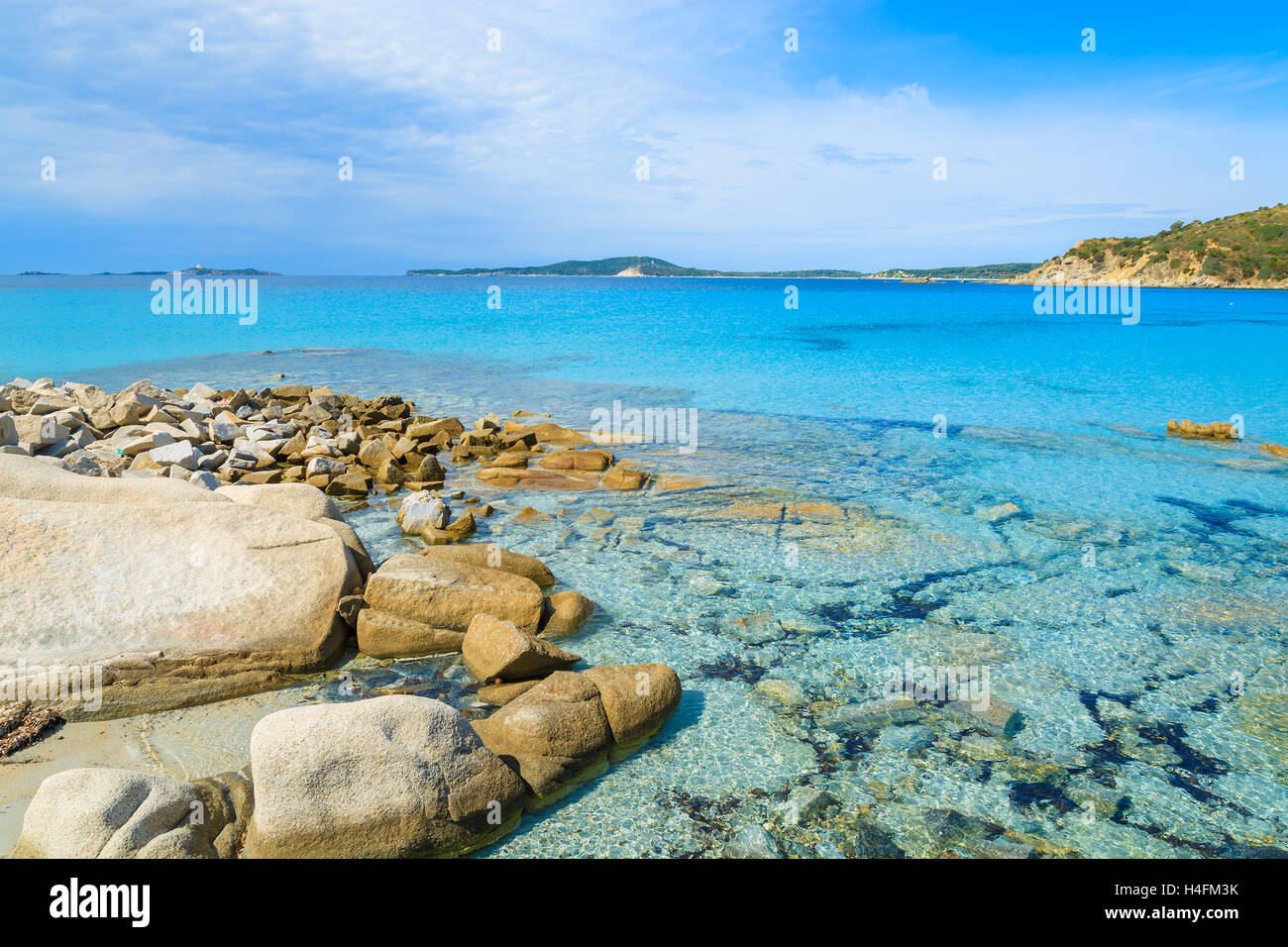 Water Rocks Italy Rocks in punta molentis hi-res stock photography and images - Alamy
